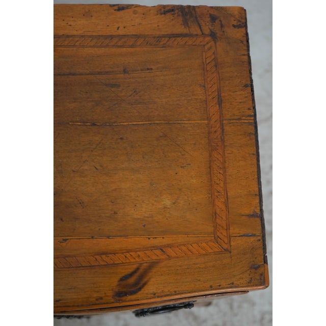 Italian Continental 19th Century Inlaid 3 Drawer Olivewood Chest For Sale - Image 14 of 16