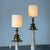 Cast Brass Wall Lights with Linen Shades by Mauritius, 1977, Set of 2 For Sale - Image 14 of 18