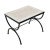 Outdoor Mosaic & Iron Side Table For Sale - Image 9 of 9