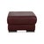 Blues Leather Stool in Red Wine and Red Bordeaux Chrome from Ewald Schillig For Sale - Image 9 of 12
