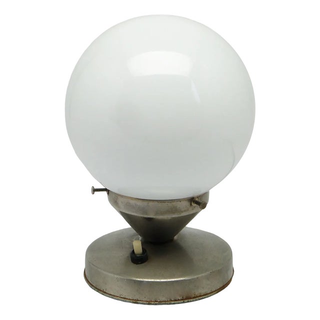 Art Deco Bedside Lamp from Polam, Poland, 1960s For Sale