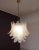 Italian Murano Six-Tier Opaline Felci Glass Chandelier, 36 Opal Glasses For Sale - Image 12 of 12