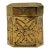Vintage Indian Engraved Silver-Tone Octagonal Trinket Box For Sale