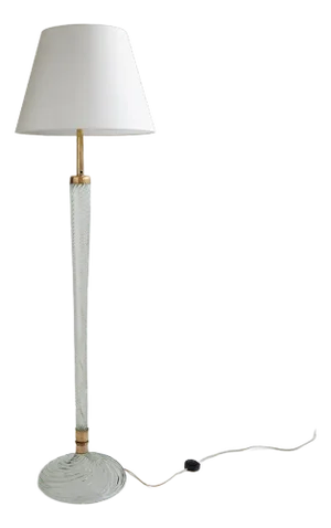 Model N° 529 Floor Lamp attributed to Carlo Scarpa for Venini, 1942