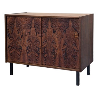 Vintage Danish Rosewood Cabinet For Sale