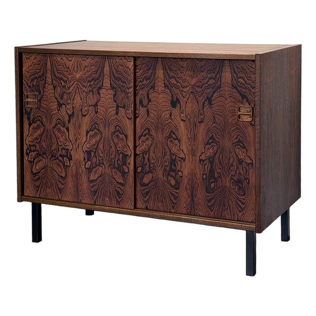 Vintage Danish Rosewood Cabinet For Sale