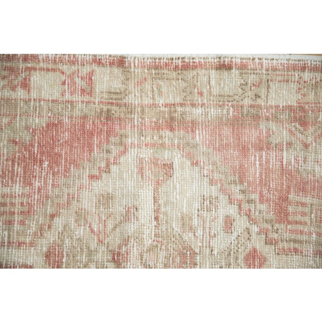 Textile Vintage Distressed Oushak Rug Runner - 2'9" X 5'4" For Sale - Image 7 of 10