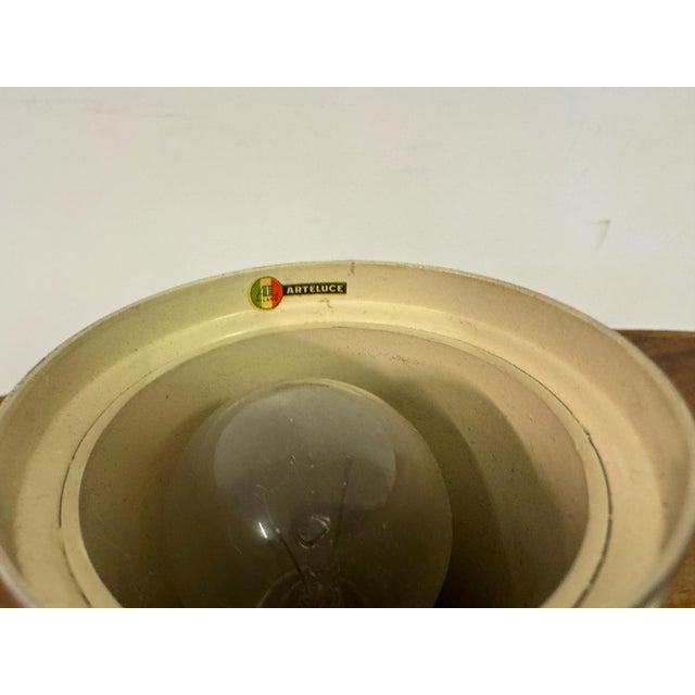 Model 42 Wall Lamp in Brass and Aluminium by Gino Sarfattifor Arteluce, Italy, 1960 For Sale - Image 6 of 16