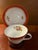 1950s Vintage Noritake M N749 China Tea Cups, Saucers and Wooden Stands Set of 4 ca.1950 For Sale - Image 5 of 18