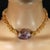 The heart of this 16‑inch citrine chip necklace is its breathtaking 32×28 mm faceted ametrine focal—an unmistakable...