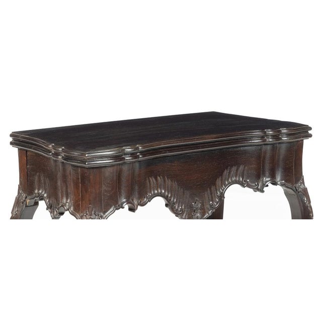 King Jose Style Tea Table in Noble Wood For Sale - Image 6 of 8