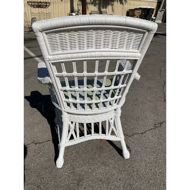 Vintage Wicker Chairs For Sale In Nashville - Image 6 of 10