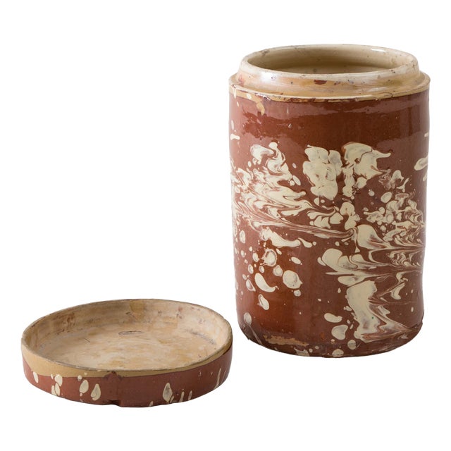 Grottaglie Ceramic Vase, Italy, 19th Century For Sale