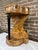 1920's style Art Deco side table with hourglass figure and fluted column.