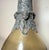 Antique German Hand Blown Glass Pewter Figural Cherub Claret Decanter Bottle For Sale - Image 4 of 18
