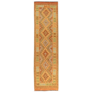 Modern Kilim Rug, 2'10" X 10'1" For Sale