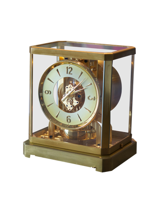 Golden Brass Türler Clock from Jaeger-LeCoultre