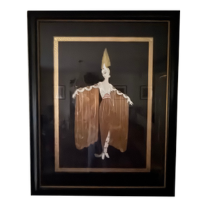 1980s Erte’s Gown Orientale, a Hand Signed Limited Edition Serigraph
