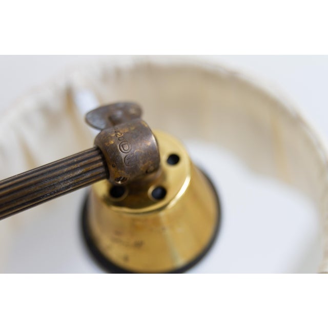 Danish Articulating Brass Wall Light by Teknika, Denmark, 1950s For Sale - Image 12 of 18