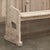 Wood 19th Century Gothic Revival Stripped Oak Church Bench For Sale - Image 7 of 18