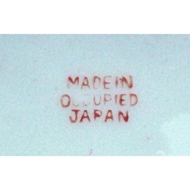 Vintage Porcelain Chicken & Cart Egg Cup For Sale - Image 5 of 5