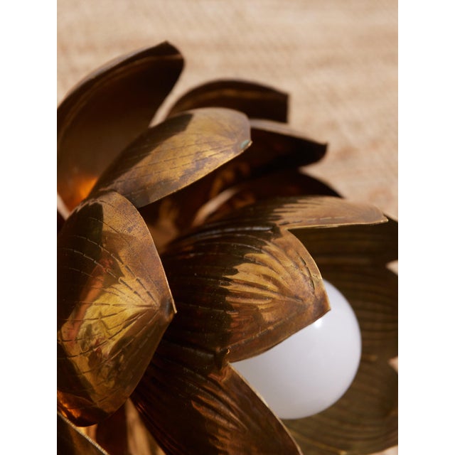 Feldman Lighting Mid 20th Century Attributed to Feldman Lotus Pendant Lamp For Sale - Image 4 of 18