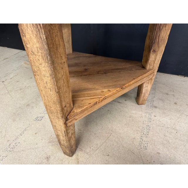Antique Pine Cricket Table, 1800 For Sale - Image 3 of 11