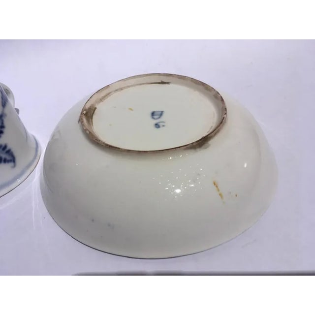 Ceramic Mid-19th Century Porcelain Cup with Dish, Vienna, Set of 2 For Sale - Image 7 of 11