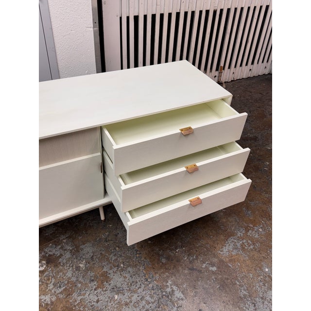 Blu Dot Dang Door Console, White For Sale - Image 4 of 11