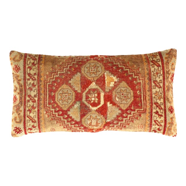 Pasargad DC Vintage Turkish Pasargad Hand Knotted Pillow For Sale