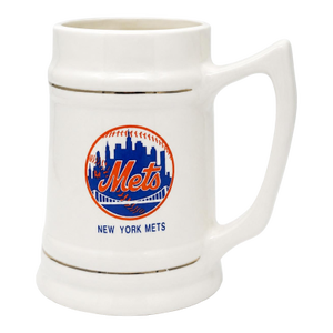 Vintage New York Mets Baseball Team Ceramic Mug