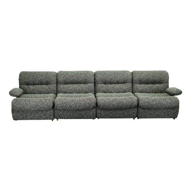 Space Age Modular Sofa, 1970s, Set of 4 For Sale