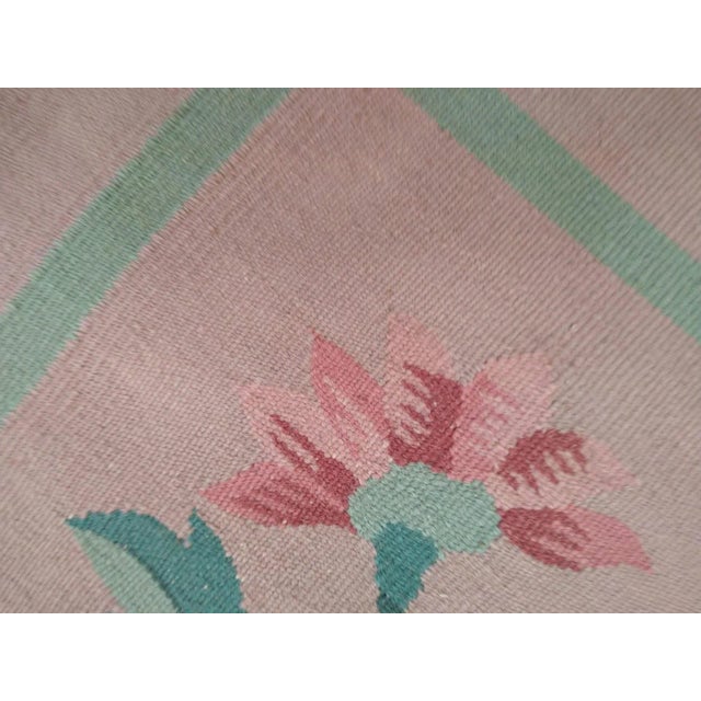 Wool , genuine hand made Bessarabian Kilim rug-