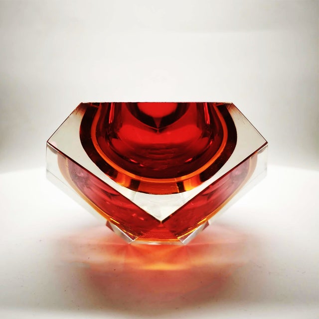 Ashtray in Murano Glass by Flavio Poli for Seguso, 1960s For Sale - Image 3 of 8