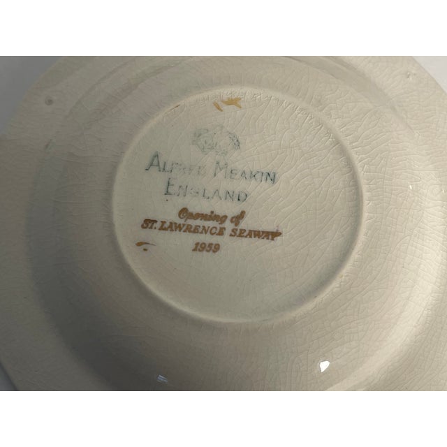 Vintage British Porcelain Catchall Ashtray For Sale - Image 4 of 5