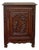 Antique French Breton Jam Cabinet Cupboard Storage Drawer Carved Oak 19th C For Sale
