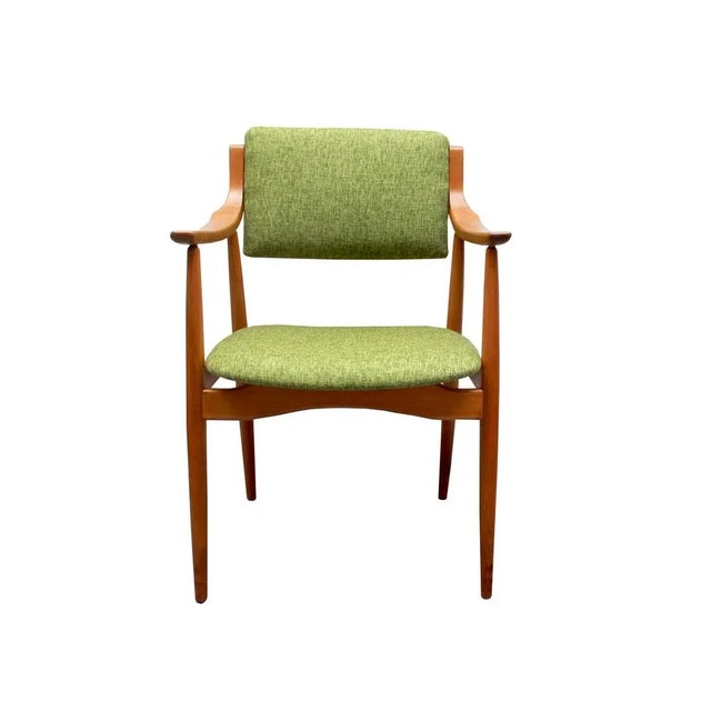 Green Fabric Armchair, 1965 For Sale - Image 13 of 13