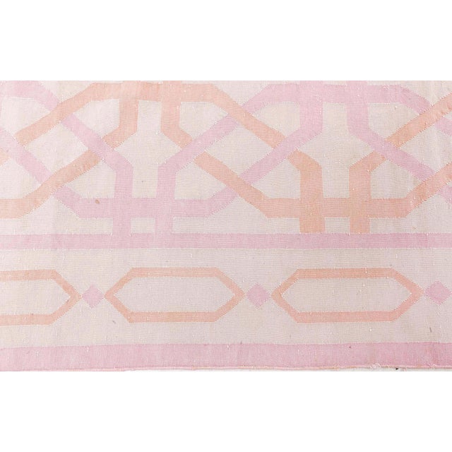 Doris Leslie Blau Vintage Indian Dhurrie Rug For Sale In New York - Image 6 of 9