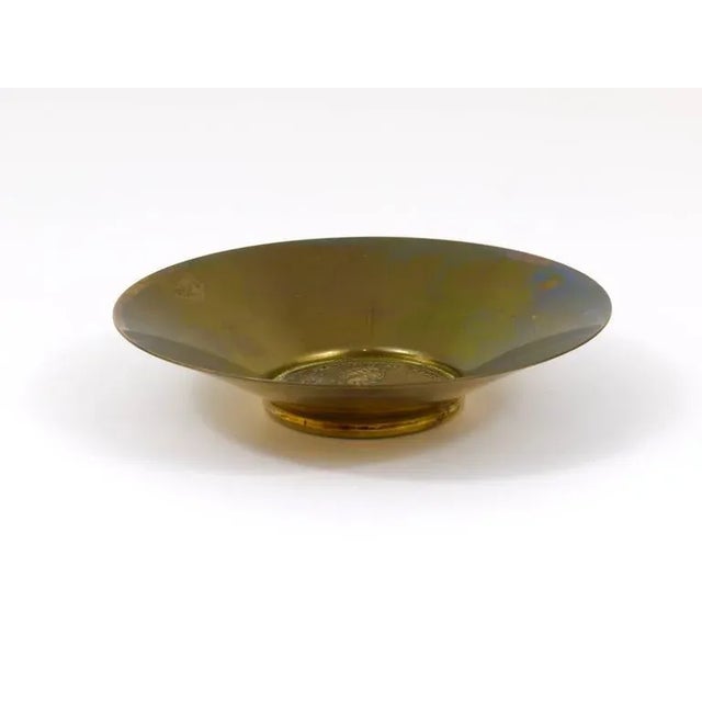 1950s Brass Maria Theresia Coin Bowl attributed to Carl Auböck, Austria, 1950s For Sale - Image 5 of 7