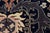 Vintage Persian Sultanabad Style Hand-Knotted Wool Area Rug – Navy & Terracotta For Sale - Image 4 of 11