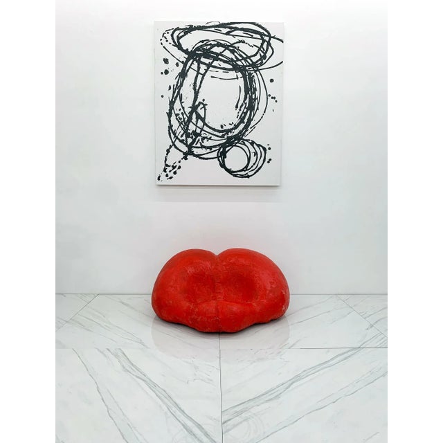 Louis Durot Louis Durot Pouffesses Chair, Signed, 1990 For Sale - Image 4 of 9