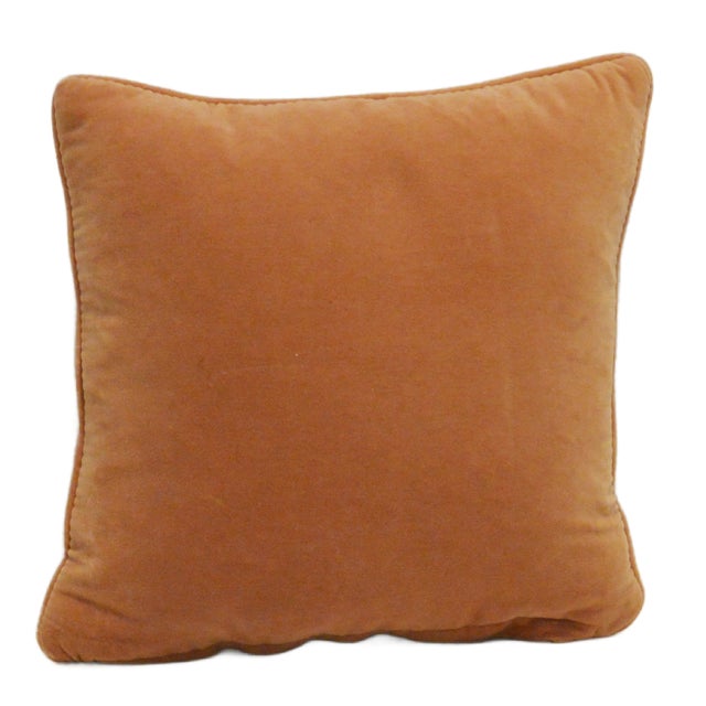 Vintage Hand-Stitched Wool Needlepoint Four Terrier Dog Pillow For Sale - Image 9 of 9
