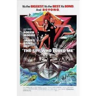 The Spy Who Loved Me 1977 Original Poster For Sale