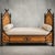 Late 19th Century French Victorian Carved Pine Faux Bamboo Daybed or Twin Headboards For Sale - Image 5 of 5