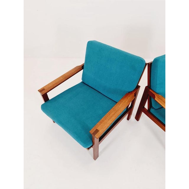 Mid-century easy lounge chair by Illum Wikkelso for Niels Eilersen, 1960s. They are in great condition. However, as with...