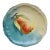 Antique Ls and S Limoges France Hand Painted Pear Plate Signed Eva For Sale