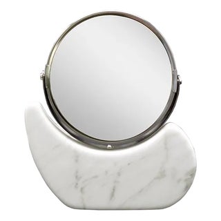 Table Mirror in Calacatta by Euromarmi Store For Sale