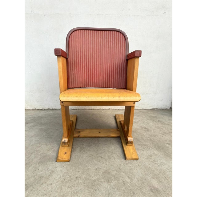East German Theatre Chair, 1960s For Sale - Image 3 of 11