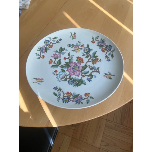 Lavender 1980s Le Hardin by Dolphin Cake Plate For Sale - Image 8 of 10