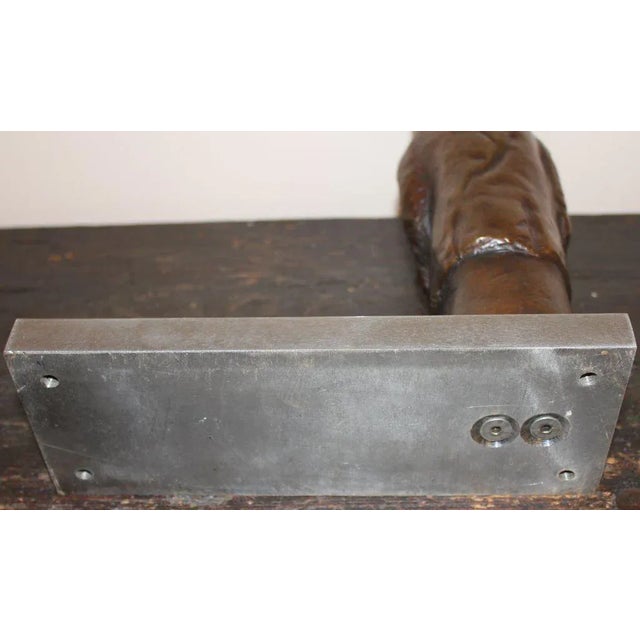 Bronze Bronze by Newburgh Artist Ivan Palmer Titled "3 Am" For Sale - Image 8 of 9